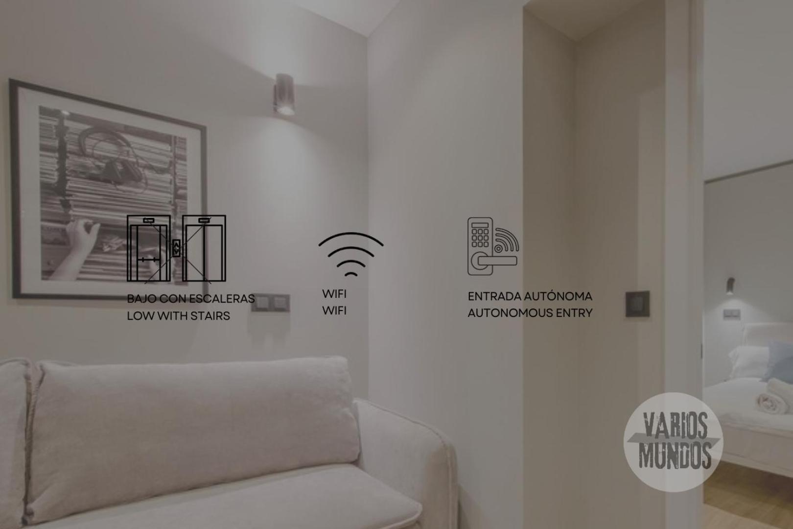 Urban And Central Apt 5Pax En Calle Silva-Gran Via E2 Madrid Eksteriør bilde