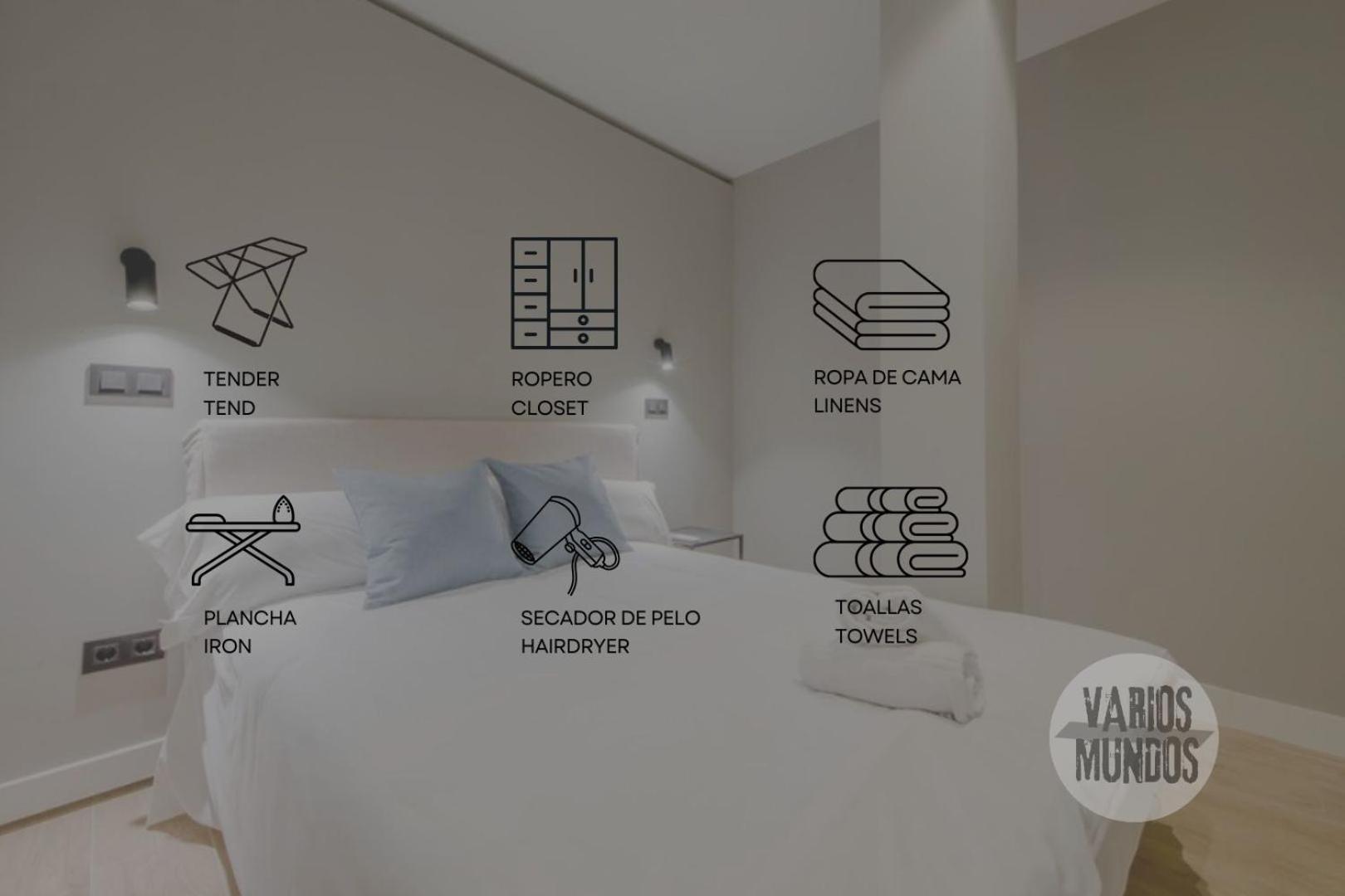 Urban And Central Apt 5Pax En Calle Silva-Gran Via E2 Madrid Eksteriør bilde